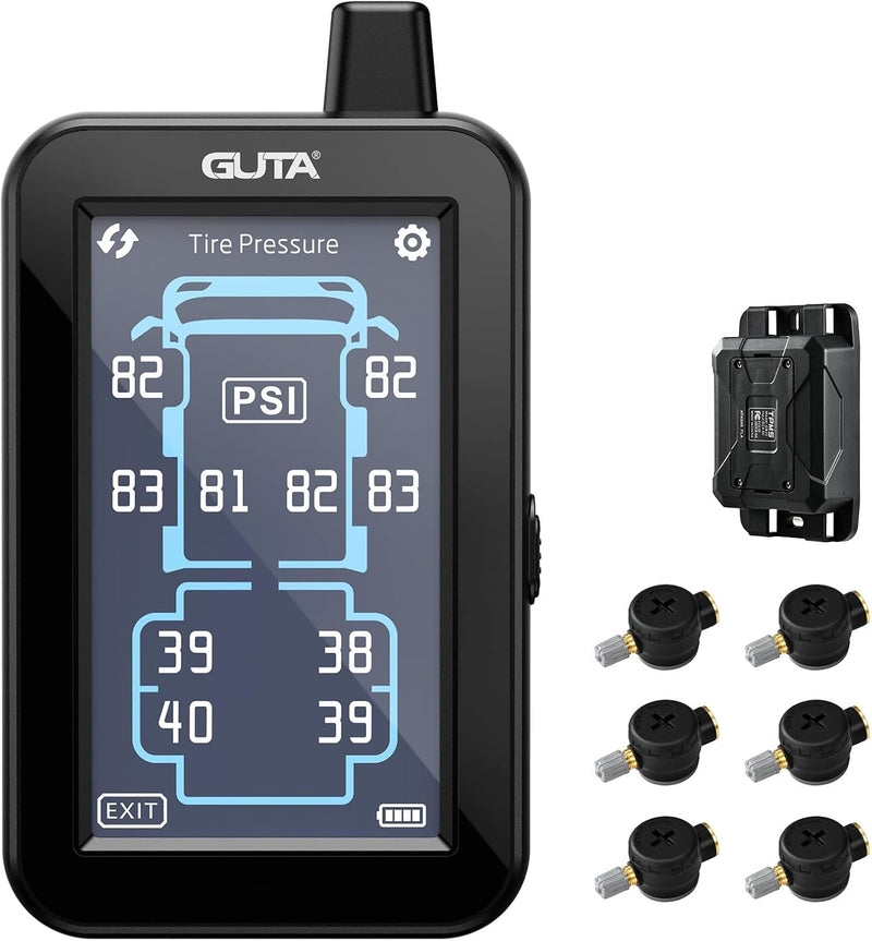 Load image into Gallery viewer, GUTA GT80 TPMS Tire Pressure Monitoring System with GS02 Cap Sensors GUTA