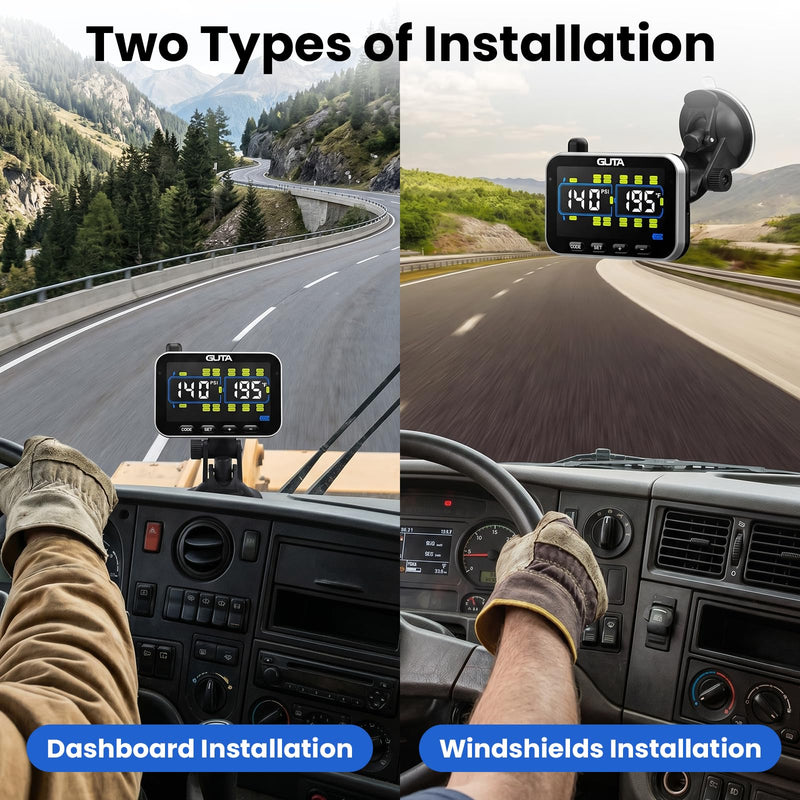 Chargez l'image dans la visionneuse de la galerie, GUTA GT20 TPMS Tire Pressure Monitoring System for Construction Vehicles Guta TPMS
