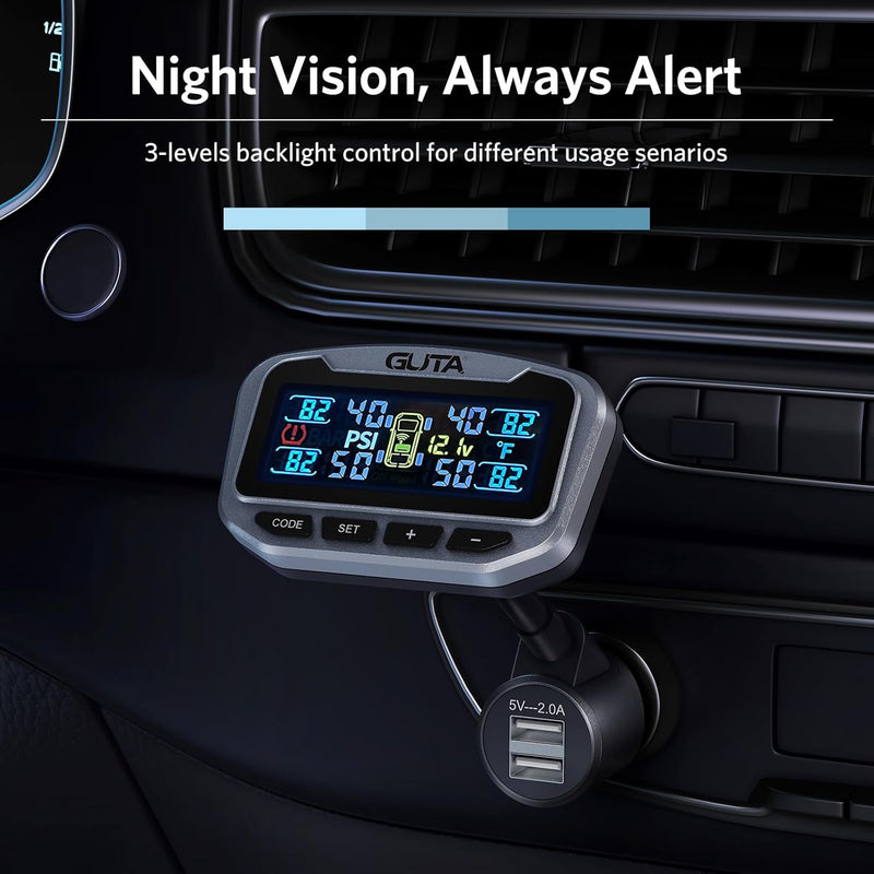 Load image into Gallery viewer, RV TPMS Tire Pressure Monitoring System | GT80 GUTA