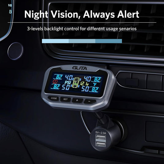 RV TPMS Tire Pressure Monitoring System | GT80 GUTA