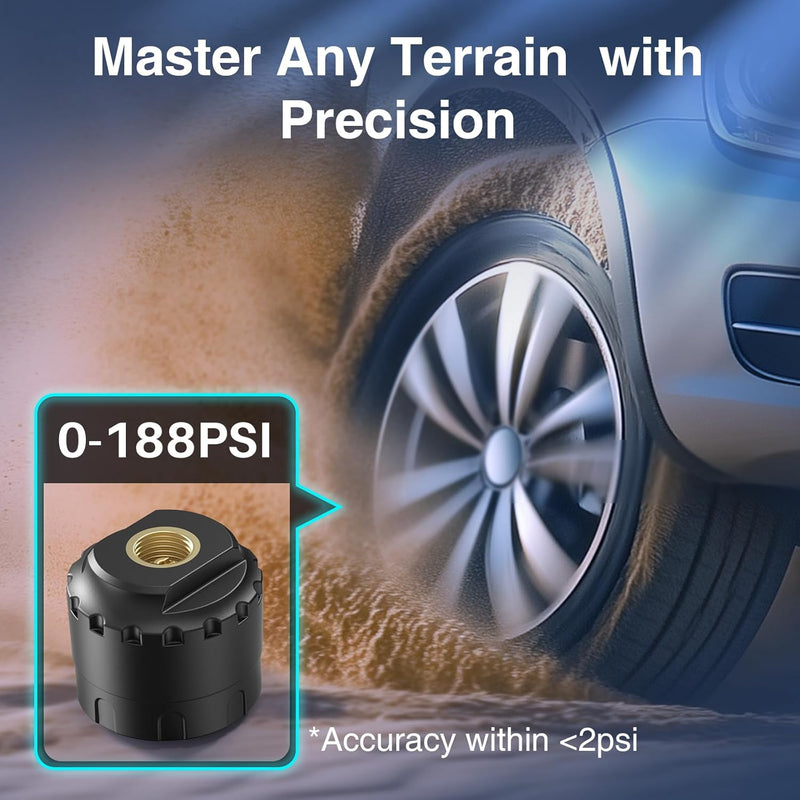 Load image into Gallery viewer, Solar Charging TPMS Tire Pressure Monitoring System | GT40 GUTA