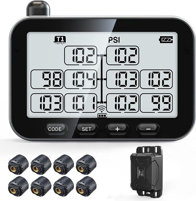Load image into Gallery viewer, GUTA GT30 TPMS Tire Pressure Monitoring System - Gray Screen Version GUTA
