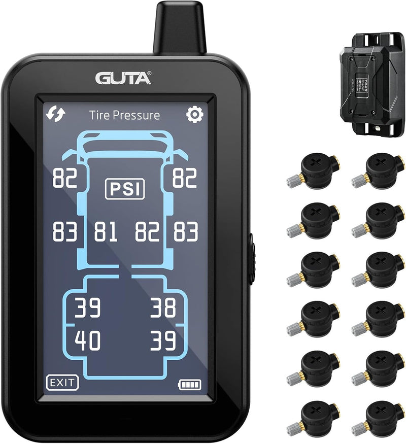Load image into Gallery viewer, GUTA GT80 TPMS Tire Pressure Monitoring System with GS02 Cap Sensors GUTA
