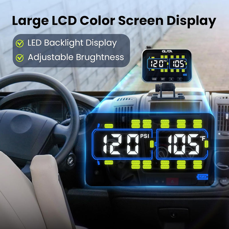Load image into Gallery viewer, Trailer TPMS Tire Pressure Monitoring System | GT20 (Copy) Guta TPMS