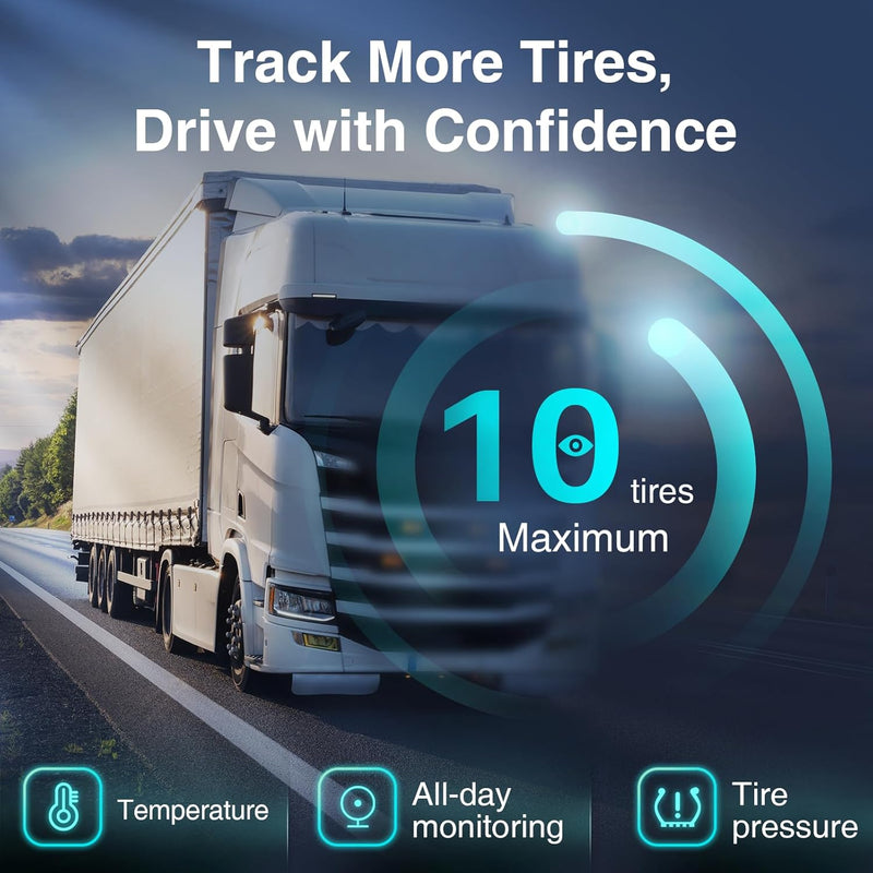 Load image into Gallery viewer, Solar Charging TPMS Tire Pressure Monitoring System | GT40 GUTA