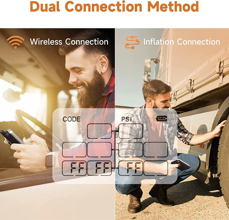 Load image into Gallery viewer, T3 Trailer TPMS Tire Pressure Monitoring System | GT107-2 GUTA