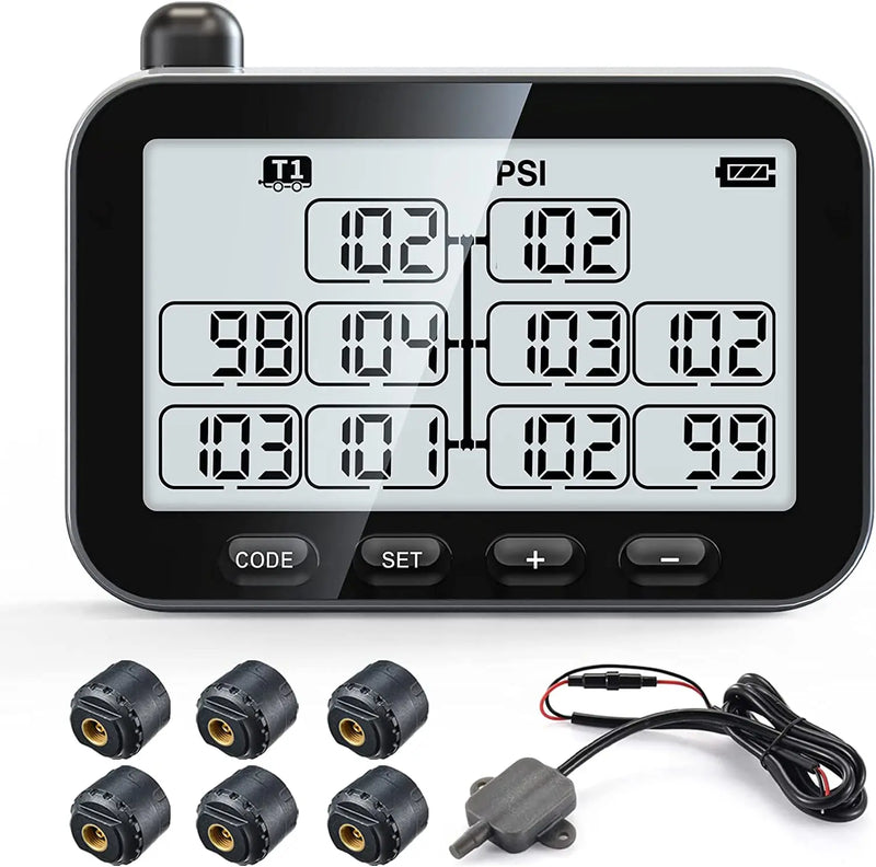 Load image into Gallery viewer, T3 Trailer TPMS Tire Pressure Monitoring System | GT107-2 GUTA