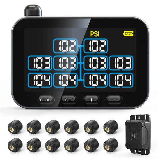 GUTA GT30 TPMS Tire Pressure Monitoring System - Color Screen Guta TPMS
