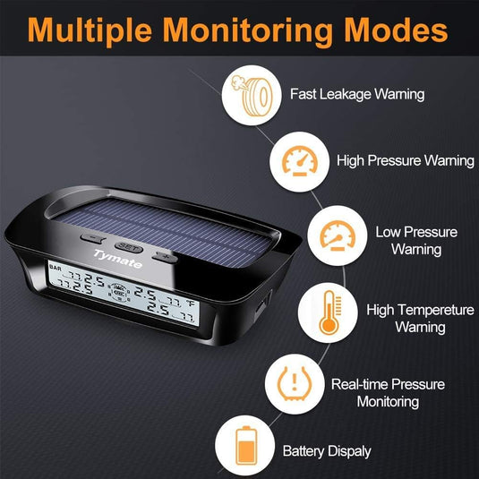 Tymate RV TPMS Tire Pressure Monitoring System | M12-3 -2024 GUTA