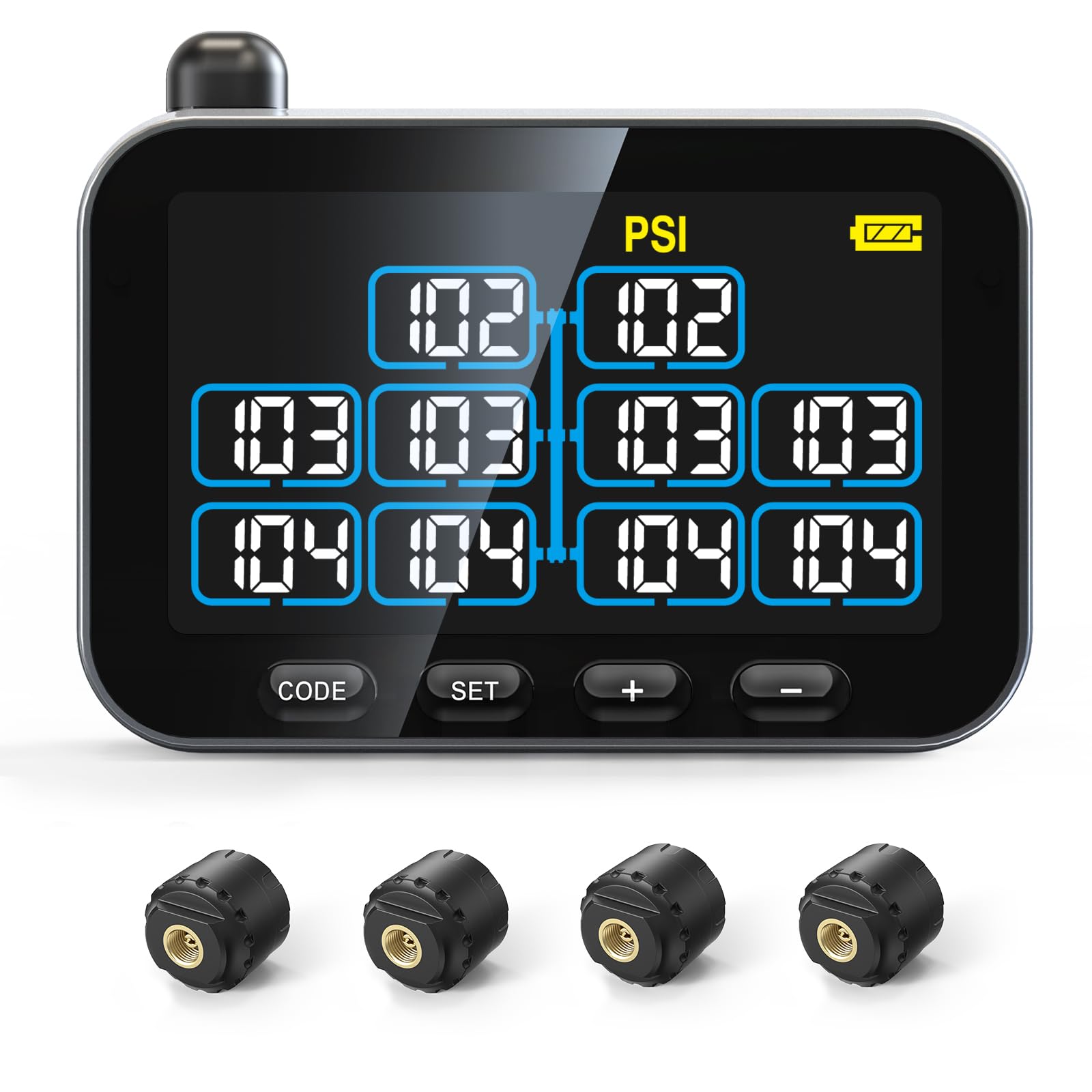 GUTA GT30 TPMS Tire Pressure Monitoring System - Color Screen Guta TPMS