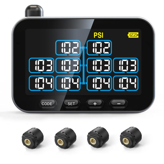 GUTA GT30 TPMS Tire Pressure Monitoring System - Color Screen Guta TPMS