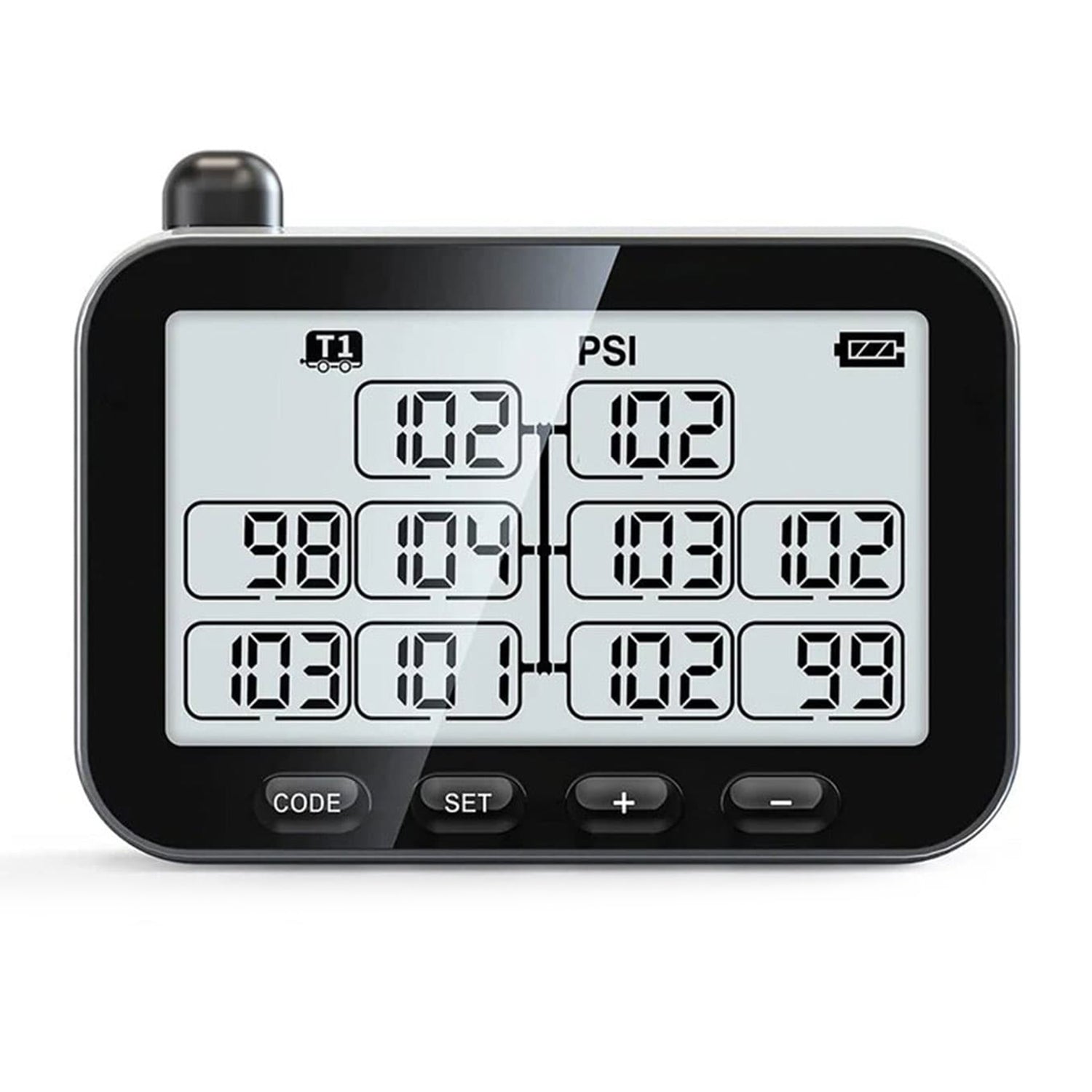 GT30 TPMS Tire Pressure Monitoring System Screen Version