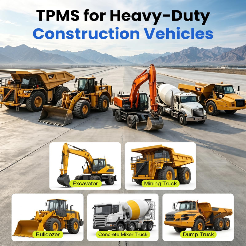 Chargez l'image dans la visionneuse de la galerie, GUTA GT20 TPMS Tire Pressure Monitoring System for Construction Vehicles Guta TPMS

