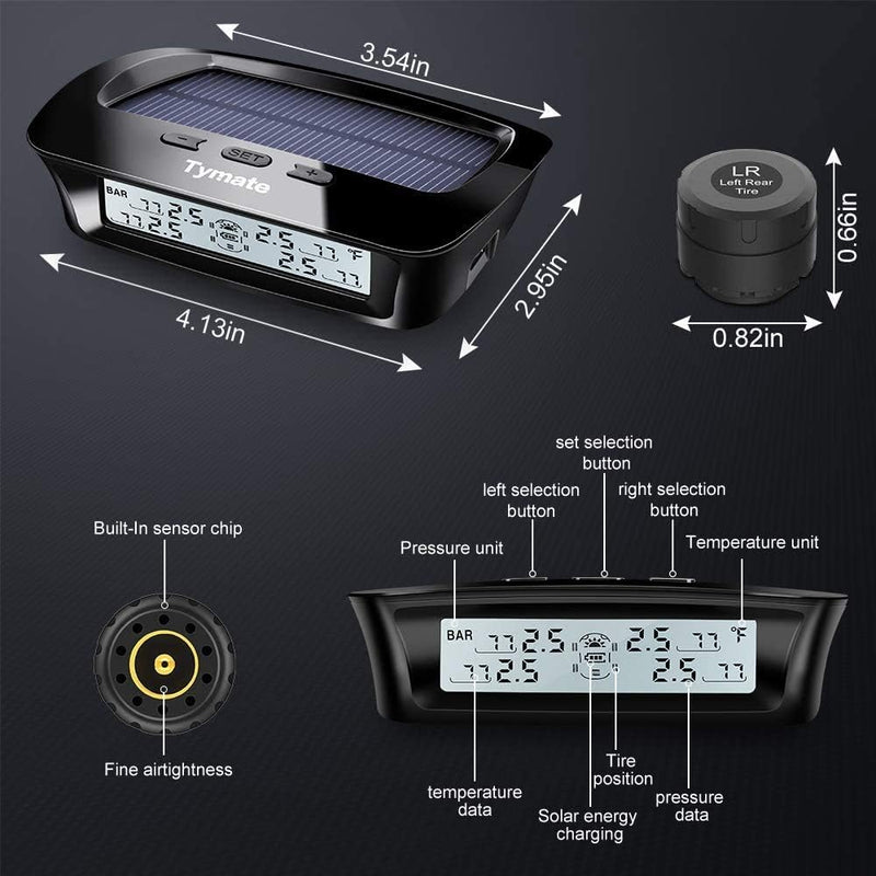 Load image into Gallery viewer, Tymate RV TPMS Tire Pressure Monitoring System | M12-3 -2024 GUTA
