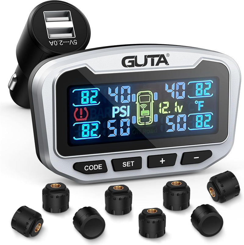 Load image into Gallery viewer, GT50 RV TPMS Tire Pressure Monitoring System Guta TPMS
