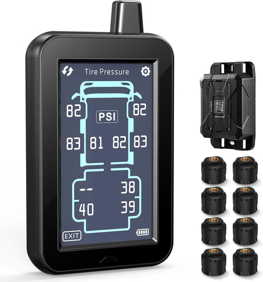 GUTA GT80 TPMS Tire Pressure Monitoring System with GS02 Cap Sensors GUTA