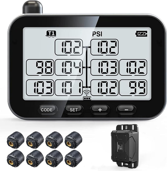GUTA GT30 TPMS Tire Pressure Monitoring System - Gray Screen Version GUTA