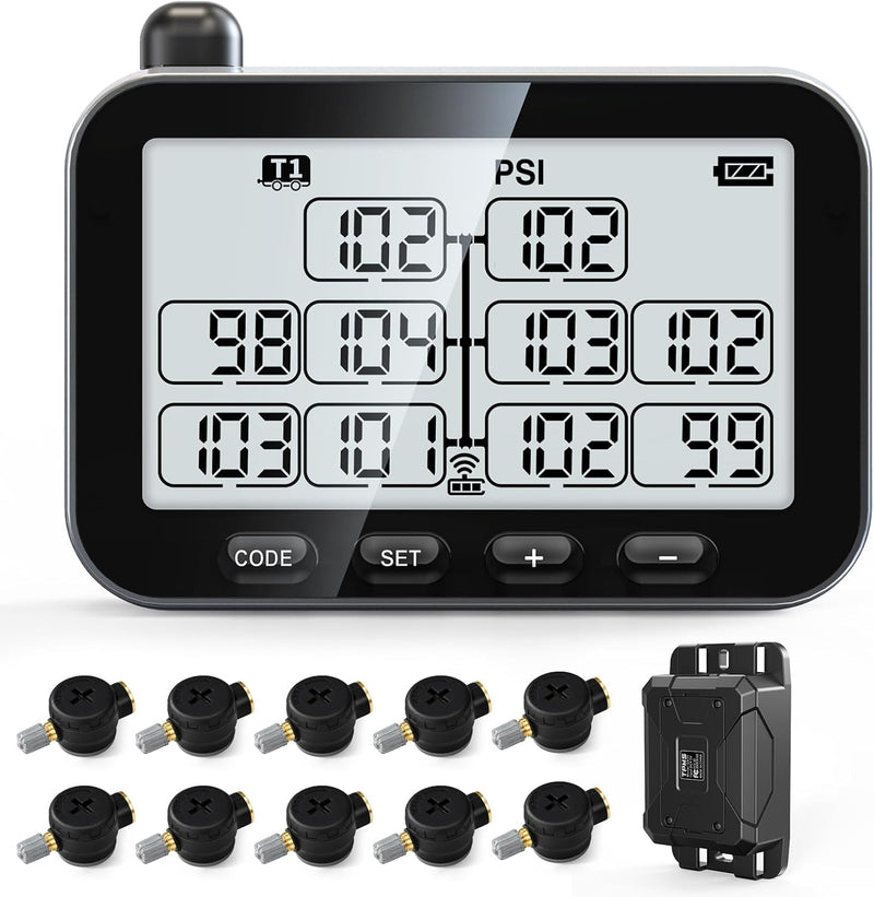 Load image into Gallery viewer, GUTA GT30 TPMS Tire Pressure Monitoring System - Gray Screen Version GUTA
