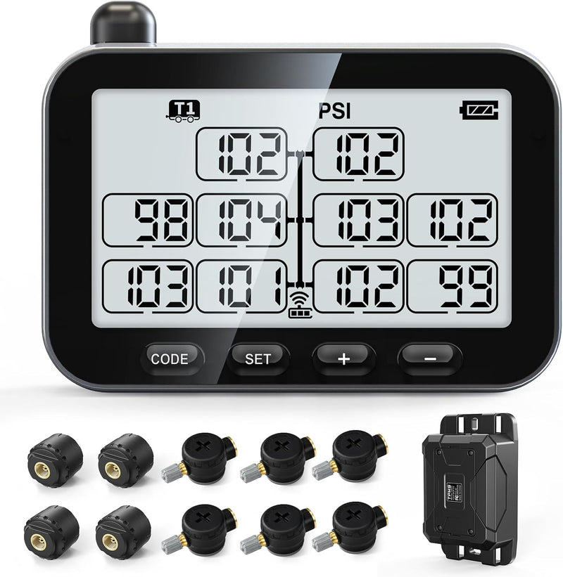 Load image into Gallery viewer, GUTA GT30 TPMS Tire Pressure Monitoring System - Gray Screen Version GUTA
