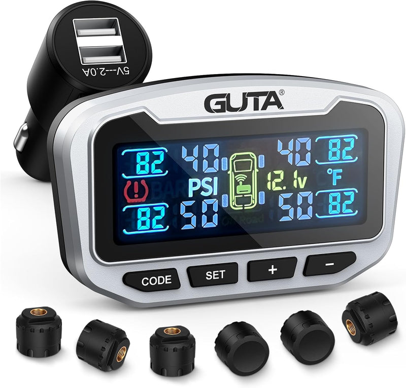 Load image into Gallery viewer, GT50 RV TPMS Tire Pressure Monitoring System Guta TPMS
