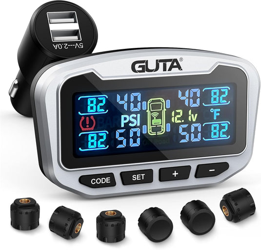 GT50 RV TPMS Tire Pressure Monitoring System Guta TPMS