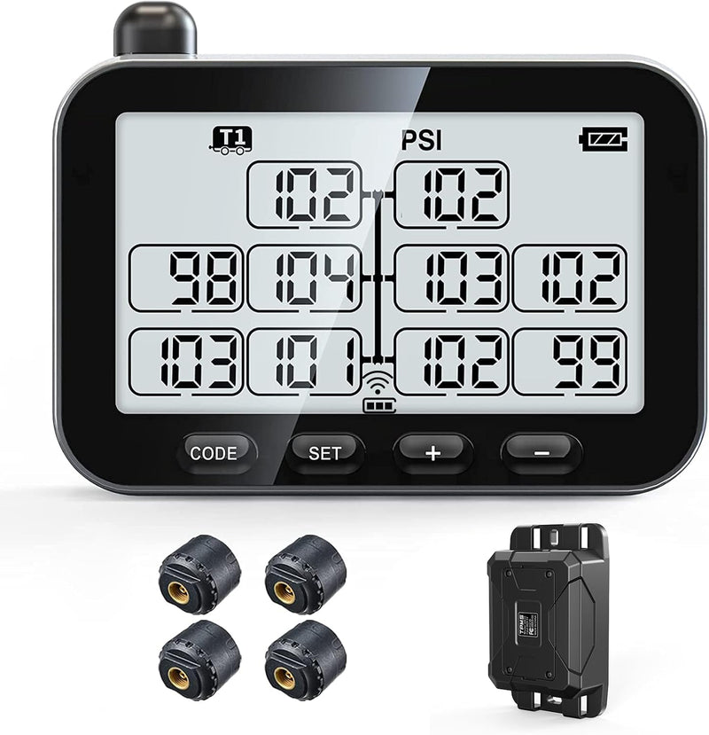 Load image into Gallery viewer, GUTA GT30 TPMS Tire Pressure Monitoring System - Gray Screen Version GUTA
