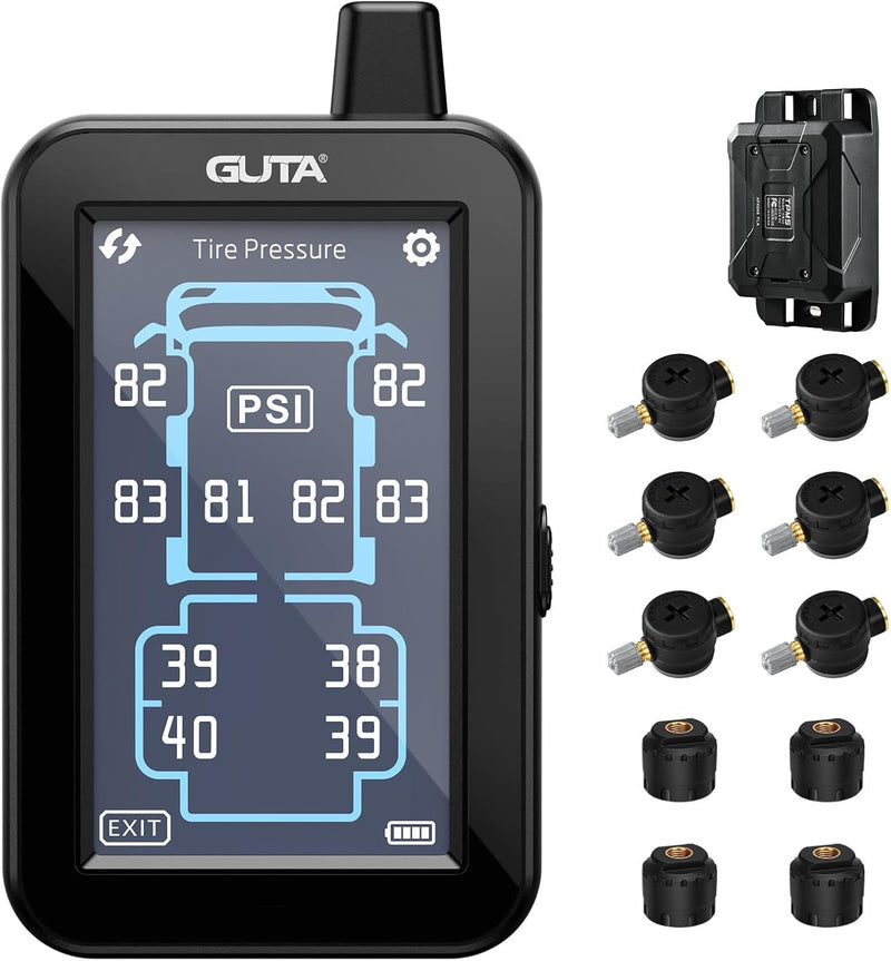 Load image into Gallery viewer, GUTA GT80 TPMS Tire Pressure Monitoring System with GS02 Cap Sensors GUTA
