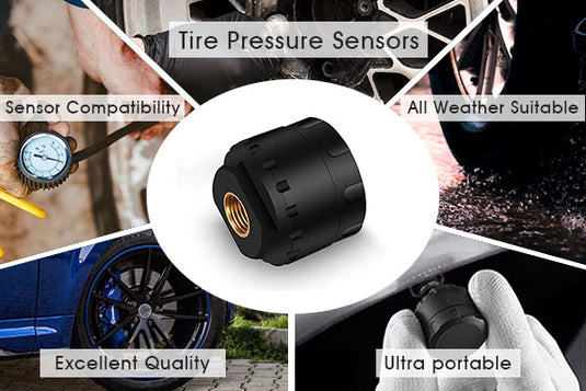Tire pressure sensor features megamenu