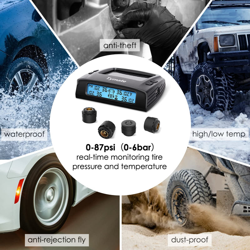 Load image into Gallery viewer, Tymate Tire Pressure Monitoring System with Solar Charge Tymate
