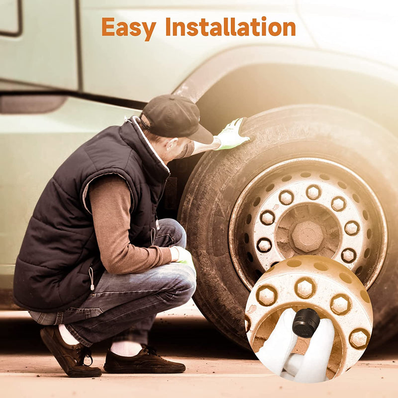 Load image into Gallery viewer, Trailer Tire Pressure Monitoring System GUTA GT107-2 easy installation
