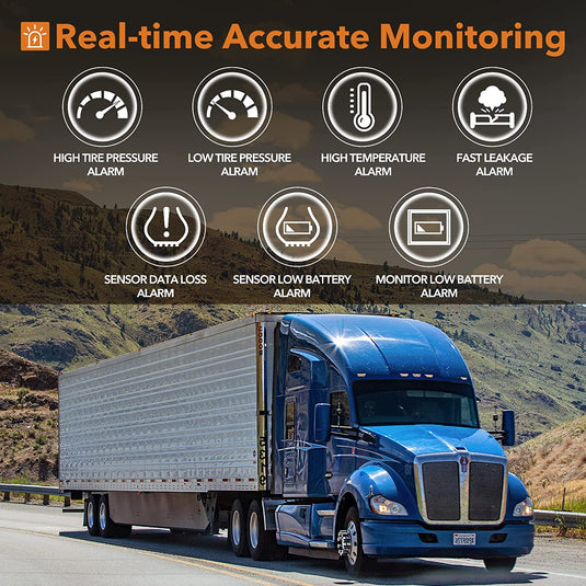 RV Tire Pressure Monitoring System GUTA GT107-1 truck real time accurate monitoring
