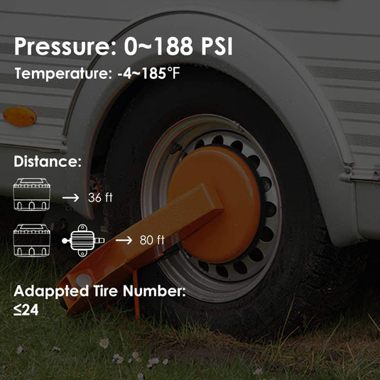 RV Tire Pressure Monitoring System GUTA GT107-1 Pressure y temperature