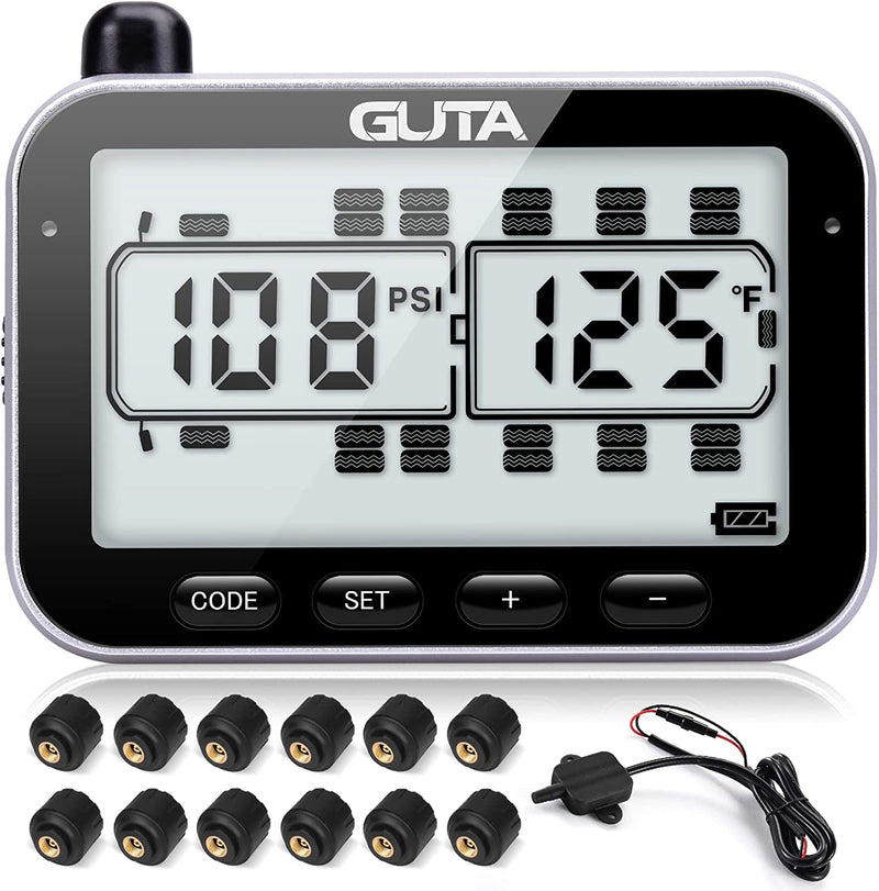 Load image into Gallery viewer, RV Tire Pressure Monitoring System GUTA 12 sensores GT107-1
