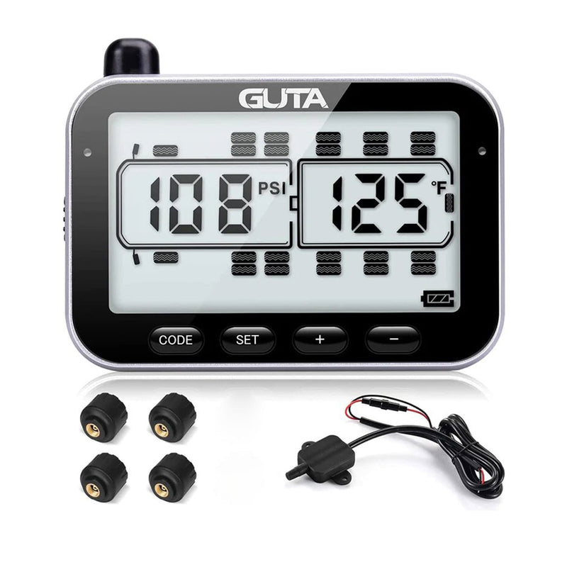 Load image into Gallery viewer, RV Tire Pressure Monitoring System GUTA 4 Sensors GT107-1
